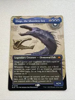 Eluge, the Shoreless Sea (Borderless) Bloomburrow Regular - Image 1