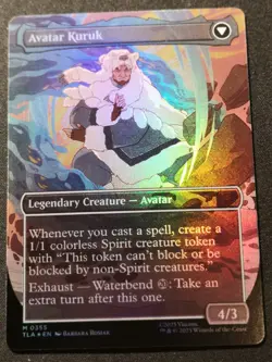 The Legend Of Kuruk - Foil - Borderless - TLA - MTG - EN - NM - 0355 - Image 2