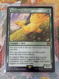 Traveling Chocobo 210 Final Fantasy Magic the Gathering - Image 1