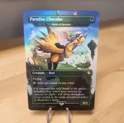 Paradise Chocobo - Birds of Paradise - Borderless Foil - Final Fantasy FIC 0483 - Image 1