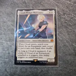 Cloud, Midgar Mercenary MTG Final Fantasy #10 - Image 1