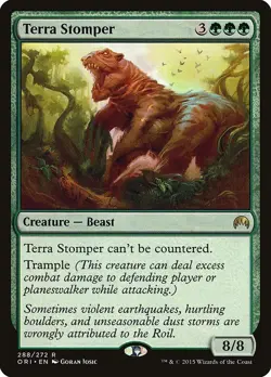 Terra Stomper Magic Origins Light Play MTG Magic DNA GAMES - Image 1