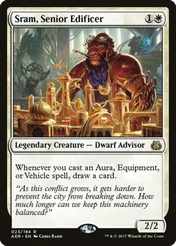 Sram, Senior Edificer Aether Revolt NM MTG - Image 1
