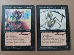 Lim-Dul's high guard x2. Alliances Ed Signed by Anson Maddocks MTG - Image 1