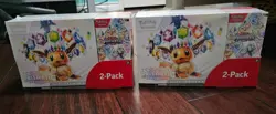 2x Pokemon TCG: Prismatic Evolutions ETB & Booster Bundle Costco 2-Pack LOT - Image 1