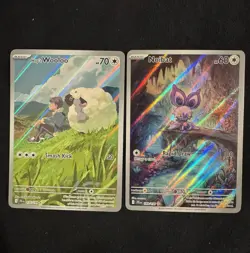 Pokemon Journey Together - Hop’s Wooloo 170/159 & Noibat 169/159 IR Set - Image 1