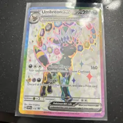 Umbreon ex 176 SVP Black Star Promo Prismatic Evolutions Figure Coll. Pokemon NM - Image 3