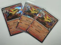 3x Ethan's Typhlosion 034/182 - SV10: Destined Rivals Pokemon Rare Holo NM - Image 1