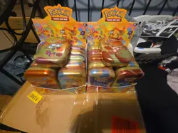 22- Empty Pokemon Mini Tins With Display Boxes - Image 3