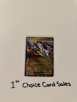 Pokemon TCG- 2025 Mega Latios EX 100/132 Mega Evolution NM/M - Image 1