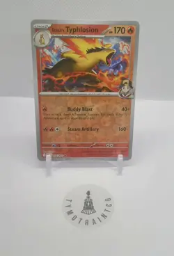 Pokemon - Ethan's Typhlosion - 034/182 Sv10: Destined Rivals Reverse Holo Rare - Image 1