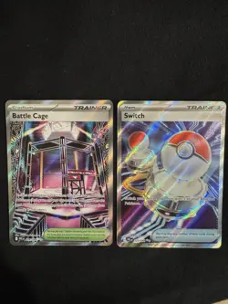 Pokemon Phantasmal Flames - Battle Cage 116/094 & Switch 123/094 Ultra Rares - Image 1