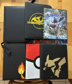 Vintage & Modern Pokemon Accessories Binders Charizard Pikachu Mewtwo - Image 1