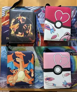 Vintage & Modern Pokemon Accessories Binders Charizard Pikachu Mewtwo - Image 3