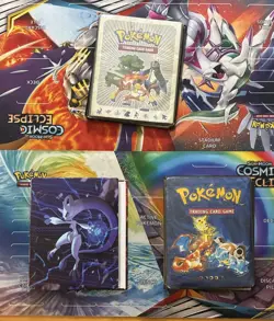 Vintage & Modern Pokemon Accessories Binders Charizard Pikachu Mewtwo - Image 5