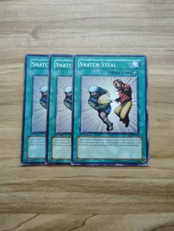 Yu-Gi-Oh! - Snatch Steal 3X - Full Playset - Image 1