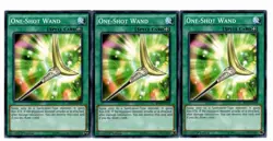 Yugioh- 3X One-Shot Wand - Common - 1st Edition - BP03-EN179 - Near Mint - Image 1