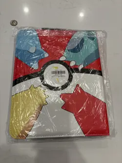Pokemon TCG red and white 50 pages Holds 900 Card Zip Binder GAMES New Unopened - Image 3