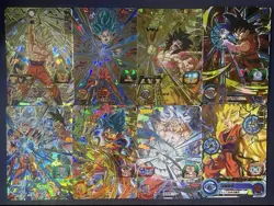 Dragon Ball Heroes Card Lot 24pcs Goku Vegeta SSGSS UI Broly Prism - Image 3