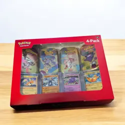 Pokemon 151 (4 Mini Tins + 4 Promo Cards Bundle) Pokemon Sams Club - Image 1