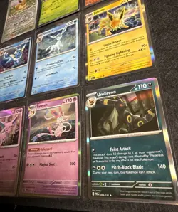 Prismatic Evolutions Complete 9 Card Eeveelution Set - Pokemon TCG - Image 2