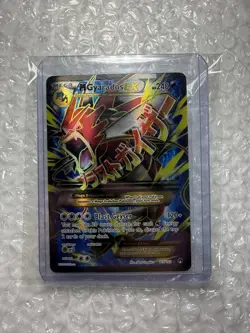 Mega M Gyarados EX 115/122 Breakpoint Full Art Pokemon Card NM/M - Image 1