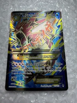 Mega M Gyarados EX 115/122 Breakpoint Full Art Pokemon Card NM/M - Image 5