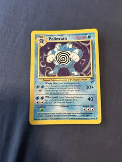 Poliwrath Holo Vintage 1999 Pokemon Card Base Set 13/102 - Image 1
