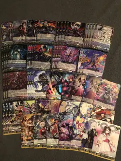 Cardfight Vanguard Dz Kheios Deck 54 Cards Complete Diabolos Girls Natalia - Image 1