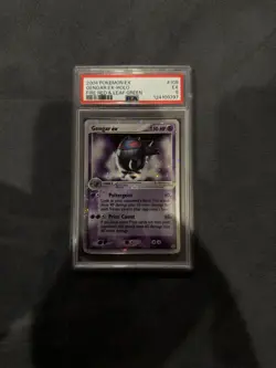 Pokemon 2004 Gengar EX #108/112 Fire Red & Leaf Green Holo Card English, PSA 5 - Image 2
