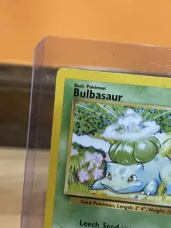 Bulbasaur 44/102 - Common 1999 English Base Set Pokemon Card - Near Mint NM & LP - Image 2