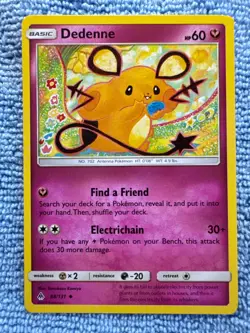 Dedenne 88/131 Pokemon Uncommon SM - Forbidden Light Card NM - Image 3