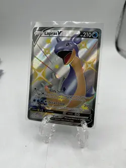 Lapras V SV110/SV122 Shining Fates Set SHINY VAULT Pokemon Card NEAR MINT TCG - Image 1