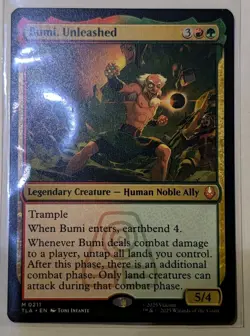 Bumi, Unleashed Avatar: The Last Airbender Foil - MTG MYTHIC - Image 1