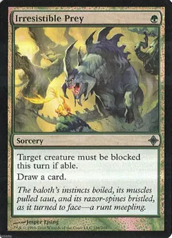 MTG - Rise of the Eldrazi - Irresistible Prey - Foil - NM - Image 1