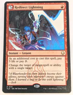Redirect Lightning #151 (NM) Avatar: The Last Airbender TLA Mtg Magic - Image 1