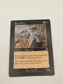 Bog Witch - MTG Mercadian Masques - - Image 2