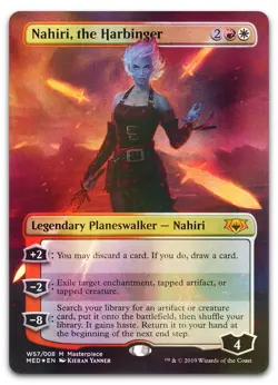 Nahiri, the Harbinger #WS7 (Foil) NM Mythic Edition War of the Spark Magic MTG - Image 1