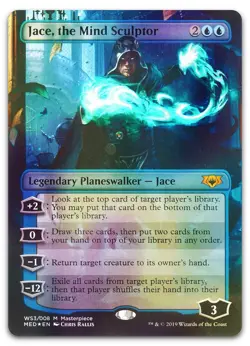 Jace, the Mind Sculptor #WS3 (Foil) NM Mythic Edition War of the Spark Magic MTG - Image 1