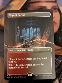 Elegant Parlor (Borderless) MTG Murders at Karlov Manor Regular Non- Foil NM - Image 1