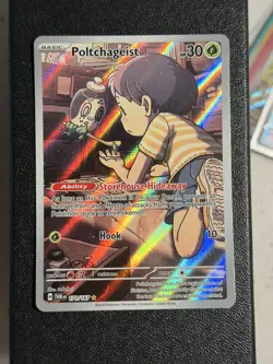 Poltchageist 171/167 - Twilight Masquerade Illustration Rare Holo Pokemon TCG NM - Image 1