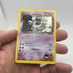 Pokemon - TCG - Rockets Mewtwo - Gym Challenge - 14/132 - MP/HP - VINTAGE - Image 5