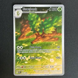 2025 Pokemon White Flare Sawsbuck 92/86 Holo Full art Rare - Image 1