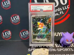 2023 POKEMON PAL EN-PALDEA EVOLVED ILLUSTRATION RARE #203 MAGIKARP PSA 8 - Image 1