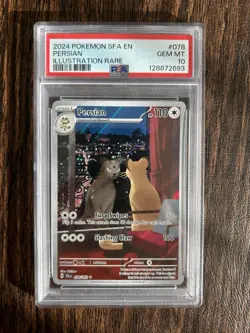 2024 Pokemon SV Shrouded Fable Persian #078/064 GRADED PSA 10 - Image 1