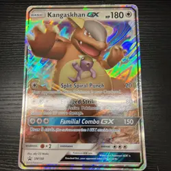 Jumbo Kangaskhan GX SM188 Pokemon TCG Oversized Sun & Moon Promos Holo - Image 1