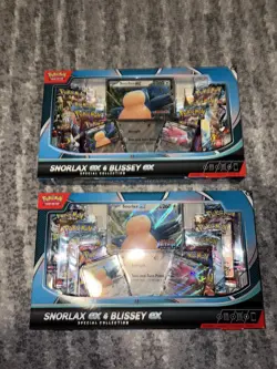 Pokemon Snorlax ex & Blissey ex Premium Collection Lot of 2 - Image 1