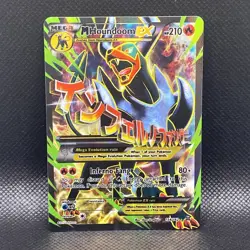 M Houndoom EX (Full Art) 154/162 Breakthrough Holo Pokemon TCG - Image 1