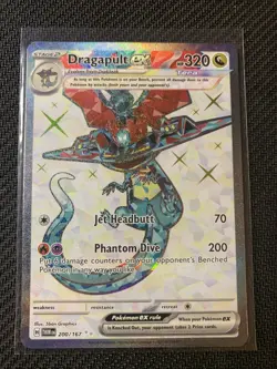 Dragapult ex 200/167 Pokemon TCG Twilight Masquerade SV Ultra Rare Holo NM - Image 1