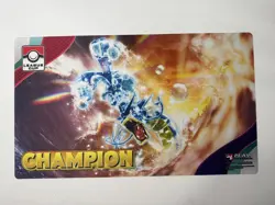 Tera Gyarados Pokemon TCG League Cup Champion Official Play! Pokemon Play Mat - Image 1
